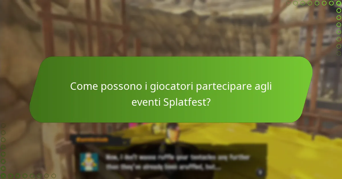 Quali ricompense possono guadagnare i giocatori durante Splatfest?
