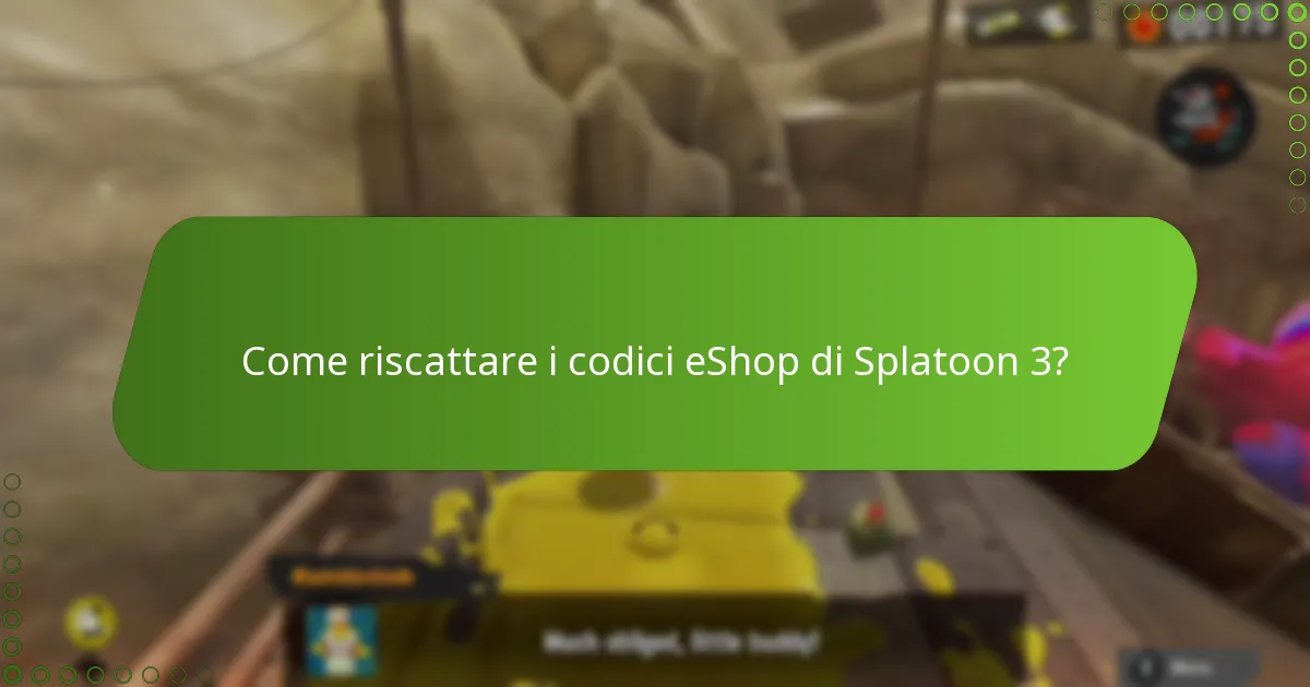 Quali sono i vantaggi della condivisione dei codici eShop di Splatoon 3?