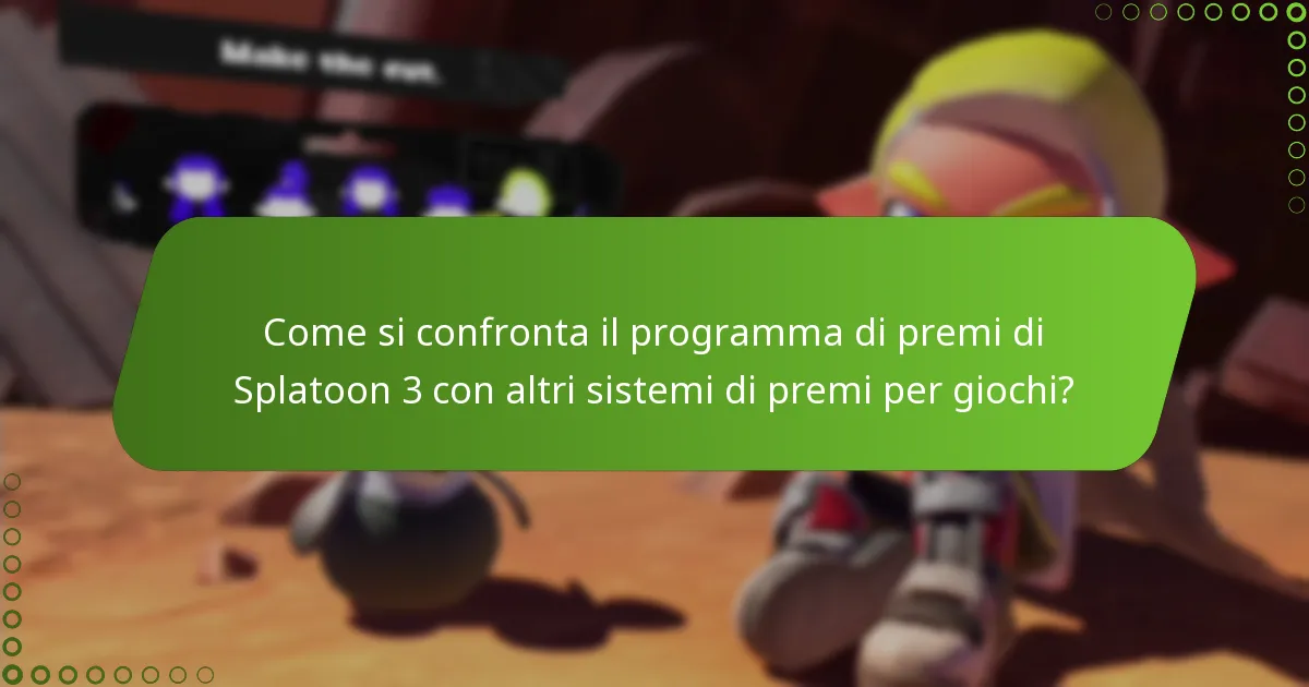 Quali vantaggi ottengo dal programma di premi eShop di Splatoon 3?