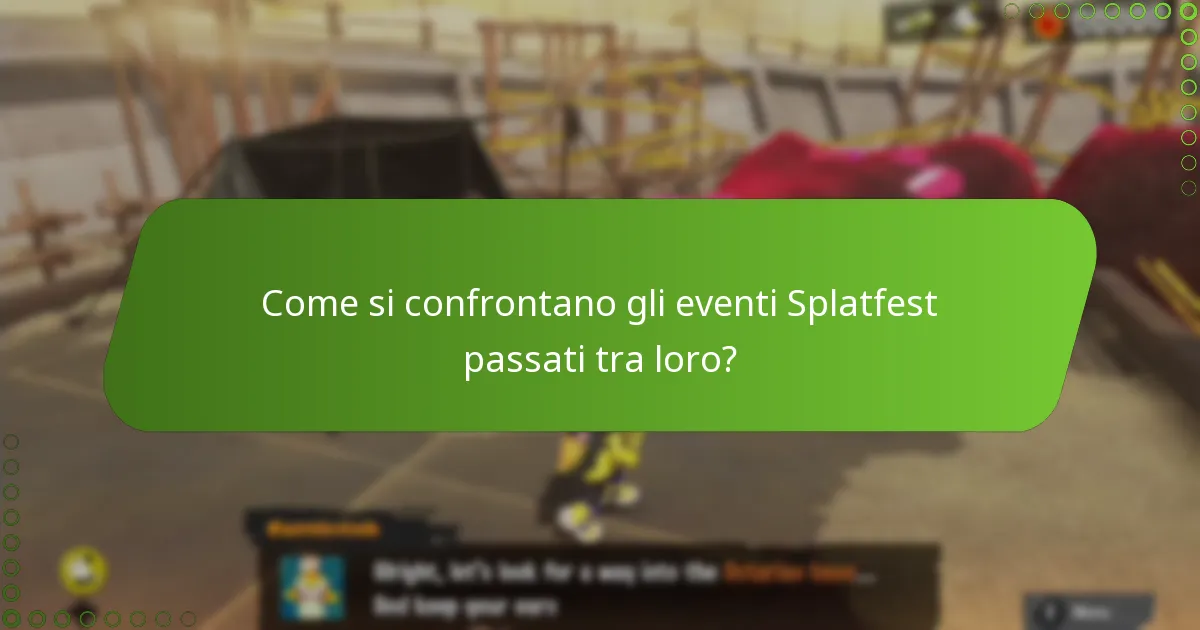 Quali premi possono guadagnare i giocatori dagli eventi Splatfest?