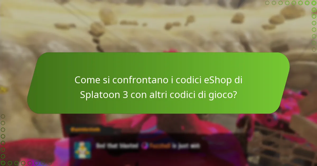 Dove posso trovare codici eShop legittimi per Splatoon 3?