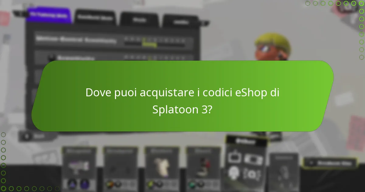 Come si confrontano le politiche dei codici eShop di Splatoon 3 con quelle di altri giochi?