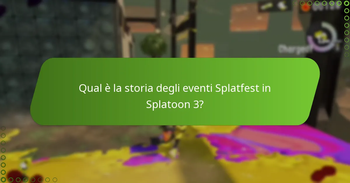 Quali momenti notevoli si sono verificati durante gli eventi Splatfest?