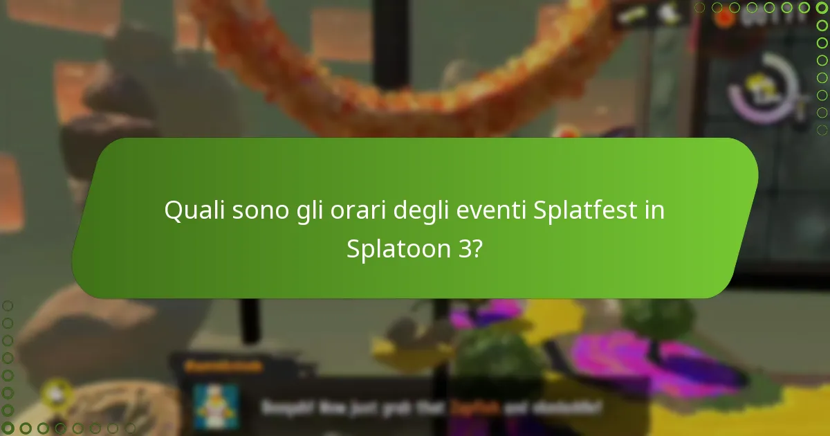 Come possono i giocatori impostare promemoria per gli eventi Splatfest?