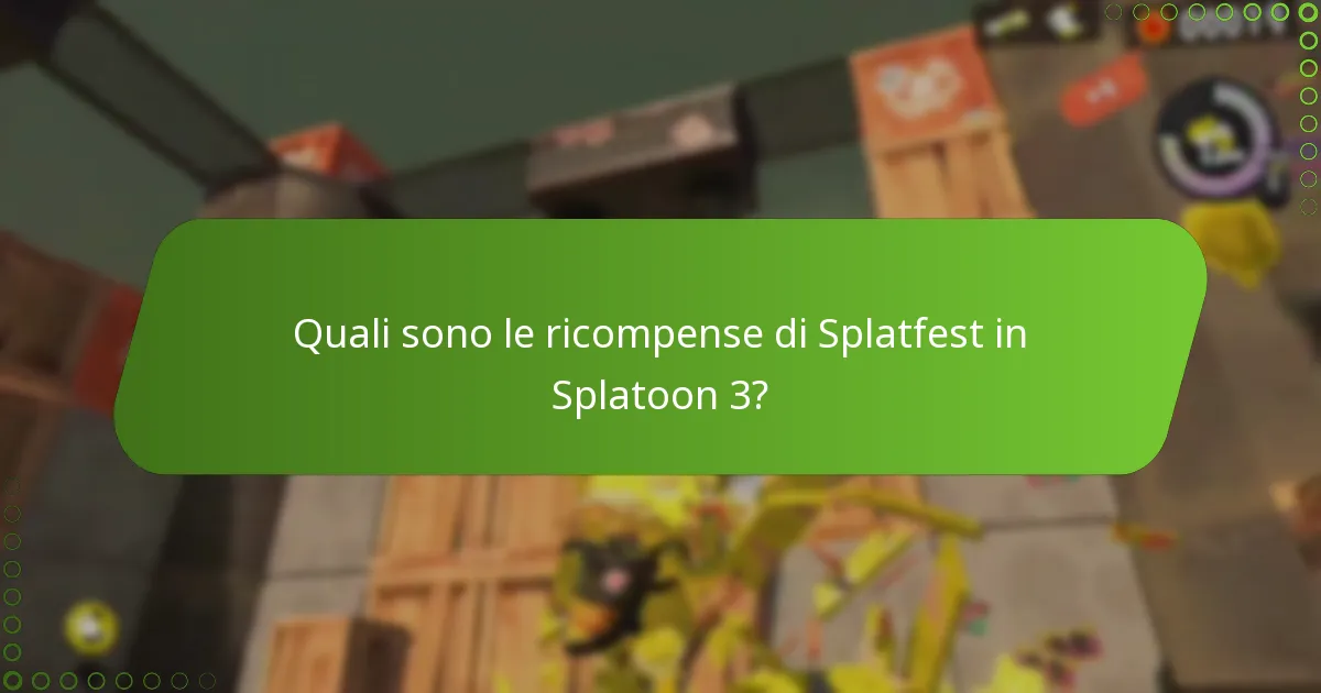 Quali strategie possono massimizzare le ricompense di Splatfest?
